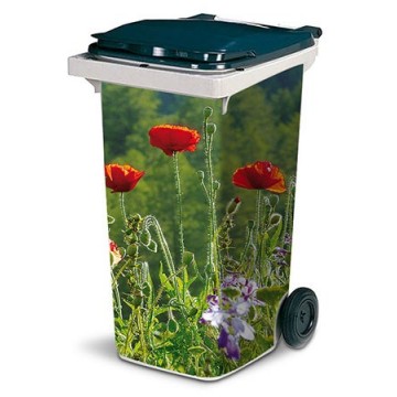 Décor de poubelle -...