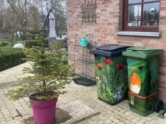 Camoufler sa poubelle